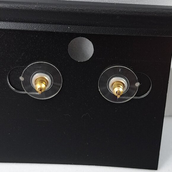 Saks Fifth Avenue AB Crystal Flower Earrings - Picture 5 of 7